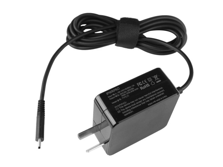 65W IPWRPRO USB-C Adapter Charger Compatible 814838-002 - Click Image to Close